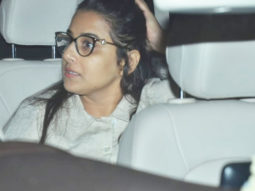 Vidya Balan spotted with husband at Bandra Office
