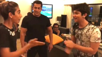 WATCH VIDEOS: Salman Khan is the most favourite ‘mamu’ while playing red hand  game with his nephews Nirvaan, Arhaan & Ayaan