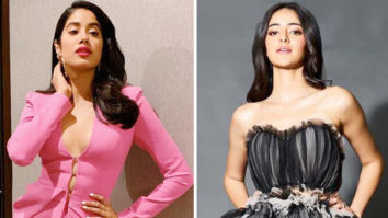 What’s Your Pick: Janhvi Kapoor in a blush pink pantsuit or Ananya Panday in a monochrome trailed outfit?