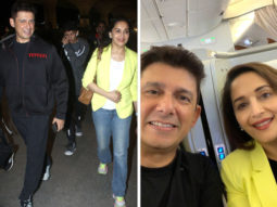 Madhuri Dixit and husband Sriram Nene are on a Roman holiday with their kids