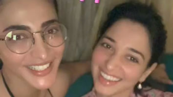 Shruti Haasan and Tamannaah Bhatia set new friendship goals with their latest selfie!