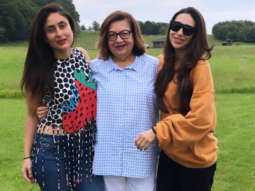Karisma Kapoor shares the perfect ‘mother-daughters’ photo with Kareena Kapoor Khan and Babita from their London trip!