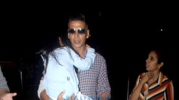 Photos: Akshay Kumar and Twinkle Khanna snapped at the airport