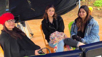 Alia Bhatt is all smiles as she hangs out with Pooja Bhatt and Shaheen Bhatt on the sets of Sadak 2