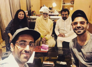 Amitabh Bachchan’s picture with Gulabo Sitabo costar Ayushmann Khurrana and his family is adorable!