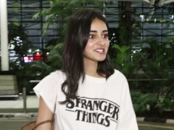 Ananya Panday spotted at Mumbai Airport