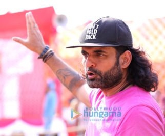 On The Sets Of The Movie Arjun Patiala