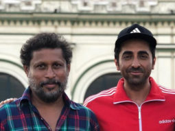 Ayushmann Khurrana wraps the shoot for Gulabo Sitabo with an adorable picture with the crew!