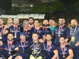 Bollywood Team vs Navy Stars-Football Match Highlights | Ranbir Kapoor | Arjun Kapoor | Abhishek B | Aparshakti K