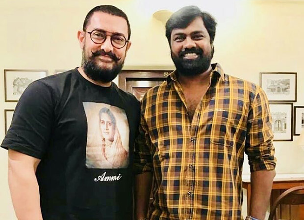 This photo of Aamir Khan meeting director Vijay Chandra in Karaikudi fuels up rumours about the actor doing a role in Sanga Tamizhan! 