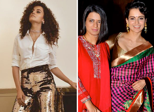 Here’s how Tapsee Pannu responded to Kangana Ranaut’s sister Rangoli Chandel’s comment