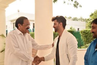 Hrithik Roshan, Sajid Nadiadwala and Super 30 team meet Vice President of India Venkaiah Naidu