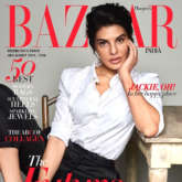 Jackie, Oh! Jacqueline Fernandez shines in monochrome avatar on the cover of Harper's Bazaar India