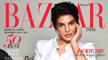 Jackie, Oh! Jacqueline Fernandez shines in monochrome avatar on the cover of Harper’s Bazaar India