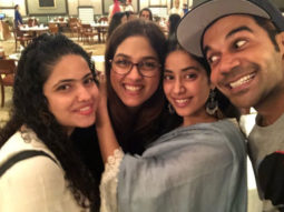 Janhvi Kapoor and Rajkummar Rao are happy souls after wrapping the Agra schedule of RoohiAfza