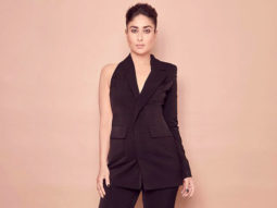 Kareena Kapoor Khan looks aesthetically stunning in an all-black Nikhil Thampi pantsuit!