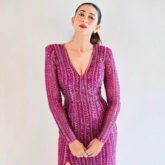 Karisma Kapoor looks like a dream in this hot pink sequined gown!