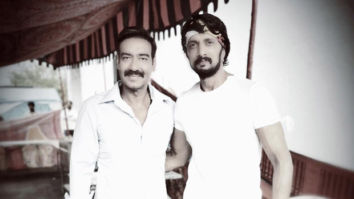 Kiccha Sudeep meets Bollywood’s Singham Ajay Devgn