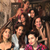 Malaika Arora and Karisma Kapoor are all smiles as they party with their girl gang