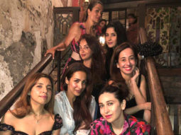Malaika Arora and Karisma Kapoor are all smiles as they party with their girl gang