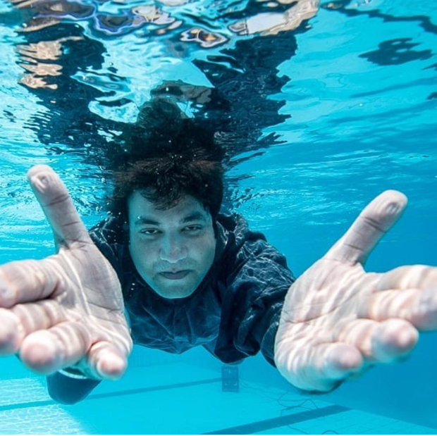 PHOTOS: Varun Sharma shares underwater glimpses from Kriti Sanon and Diljit Dosanjh starrer Arjun Patiala!