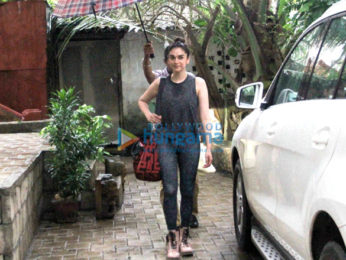 Photos: Aditi Rao Hydari and Parineeti Chopra spotted at the gym