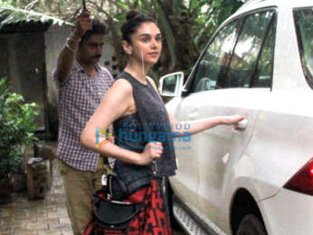 Photos: Aditi Rao Hydari and Parineeti Chopra spotted at the gym