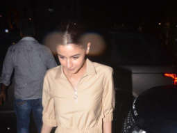 Photos: Alia Bhatt snapped at Old Dharma Productions’ office in Khar