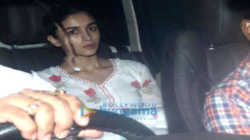Photos: Alia Bhatt snapped at a friend’s place in Juhu