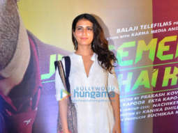 Photos: Celebs snapped at the special screening of ‘Judgemental Hai Kya’