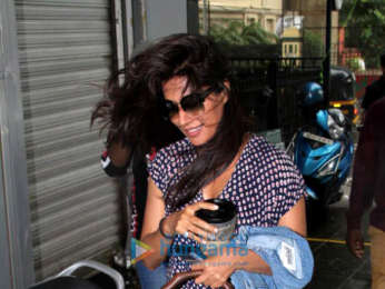 Photos: Chitrangda Singh spotted at a salon in Bandra