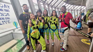 Photos: Fatima Sana Shaikh snapped sky walking at Macao Towers