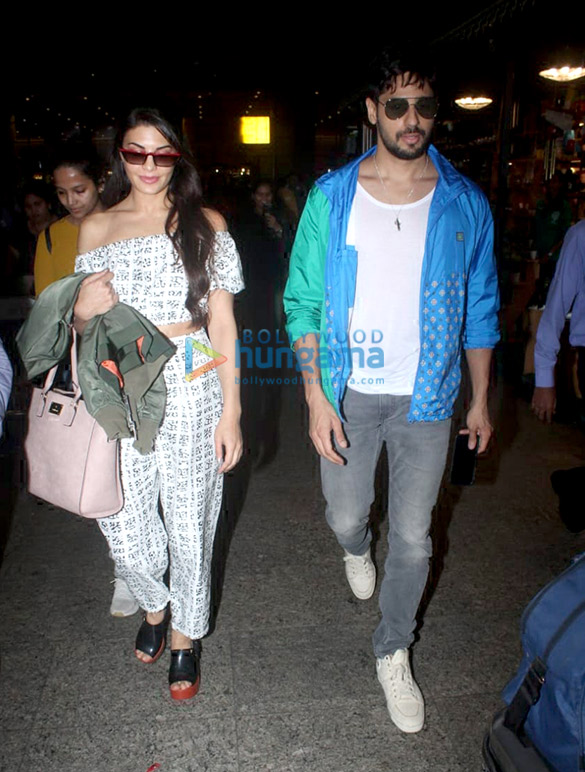 photos jacqueline fernandez and sidharth malhotra snapped at the airport 6