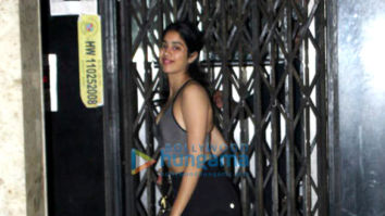 Photos: Janhvi Kapoor spotted at the Pilates gym