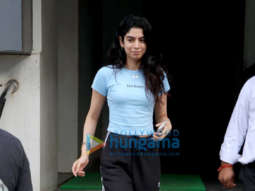 Photos: Khushi Kapoor spotted at a clinic in Juhu