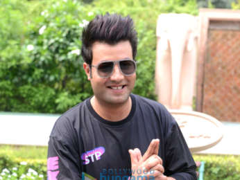 Photos: Kriti Sanon, Diljit Dosanjh and Varun Sharma snapped during ‘Arjun Patiala’ promotions at Imperial Hotel, New Delhi