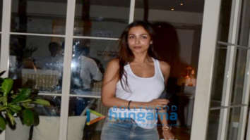 Photos: Malaika Arora and Aditi Govitrikar spotted at Sequel in Bandra