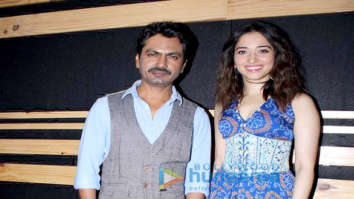 Photos: Nawazuddin Siddiqui and Tamannaah Bhatia spotted at a recording studio in Andheri