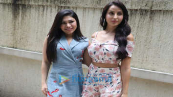 Photos: Nora Fatehi and Tulsi Kumar snapped in Mumbai