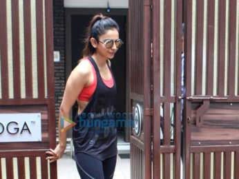 Photos: Rakul Preet Singh snapped at Anushka yoga