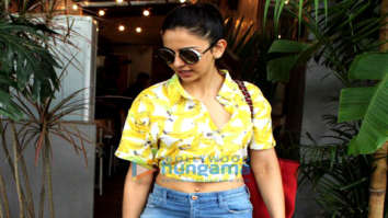 Photos: Rakul Preet Singh spotted at The Kitchen Garden in Juhu