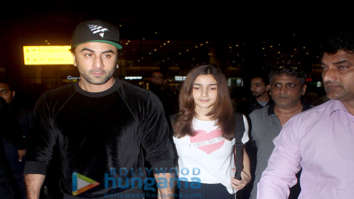 Photos: Ranbir Kapoor, Alia Bhatt, Nora Fatehi and Sophie Choudry snapped at the airport last night
