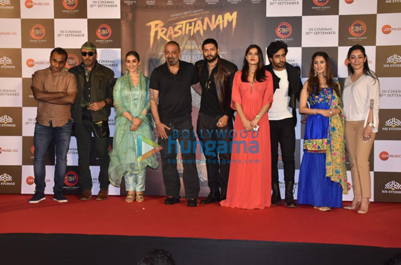 Photos: Sanjay Dutt, Manyata Dutt and others snapped attending the teaser launch of Prasthanam Photos: Sanjay Dutt, Manyata Dutt and others snapped attending the teaser launch of Prasthanam
