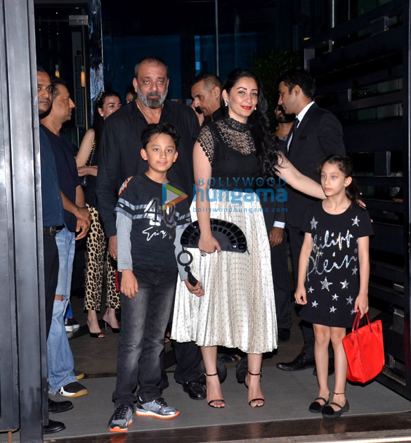 photos sanjay dutt spotted with family at yauatcha in bkc 1