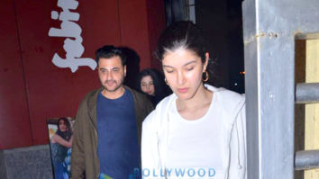 Photos: Sanjay Kapoor snapped with his family at PVR, Juhu