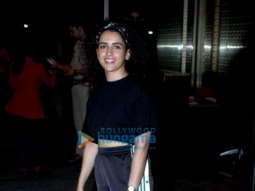 Photos: Sanya Malhotra and Ishaan Khatter snapped at the airport