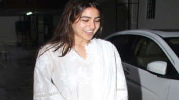 Photos: Sara Ali Khan snapped at the Dharma Productions’ office in Bandra
