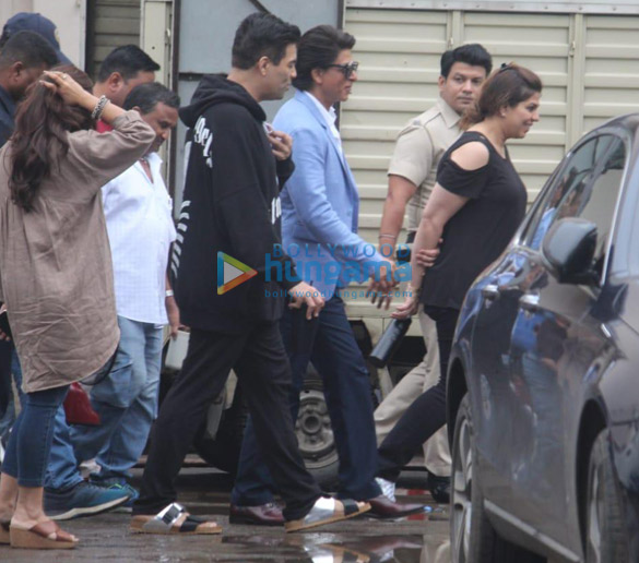 Photos: Shah Rukh Khan and Karan Johar snapped at Mehboob Studio