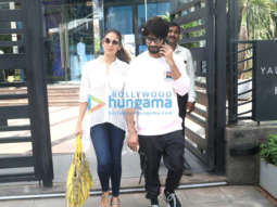Photos: Shahid Kapoor and Mira Rajput spotted at Yauatcha in BKC