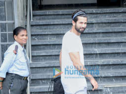 Photos: Shahid Kapoor snapped at the gym